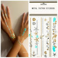 Glitter Shimmer Waterproof Temporary Tattoo Stickers